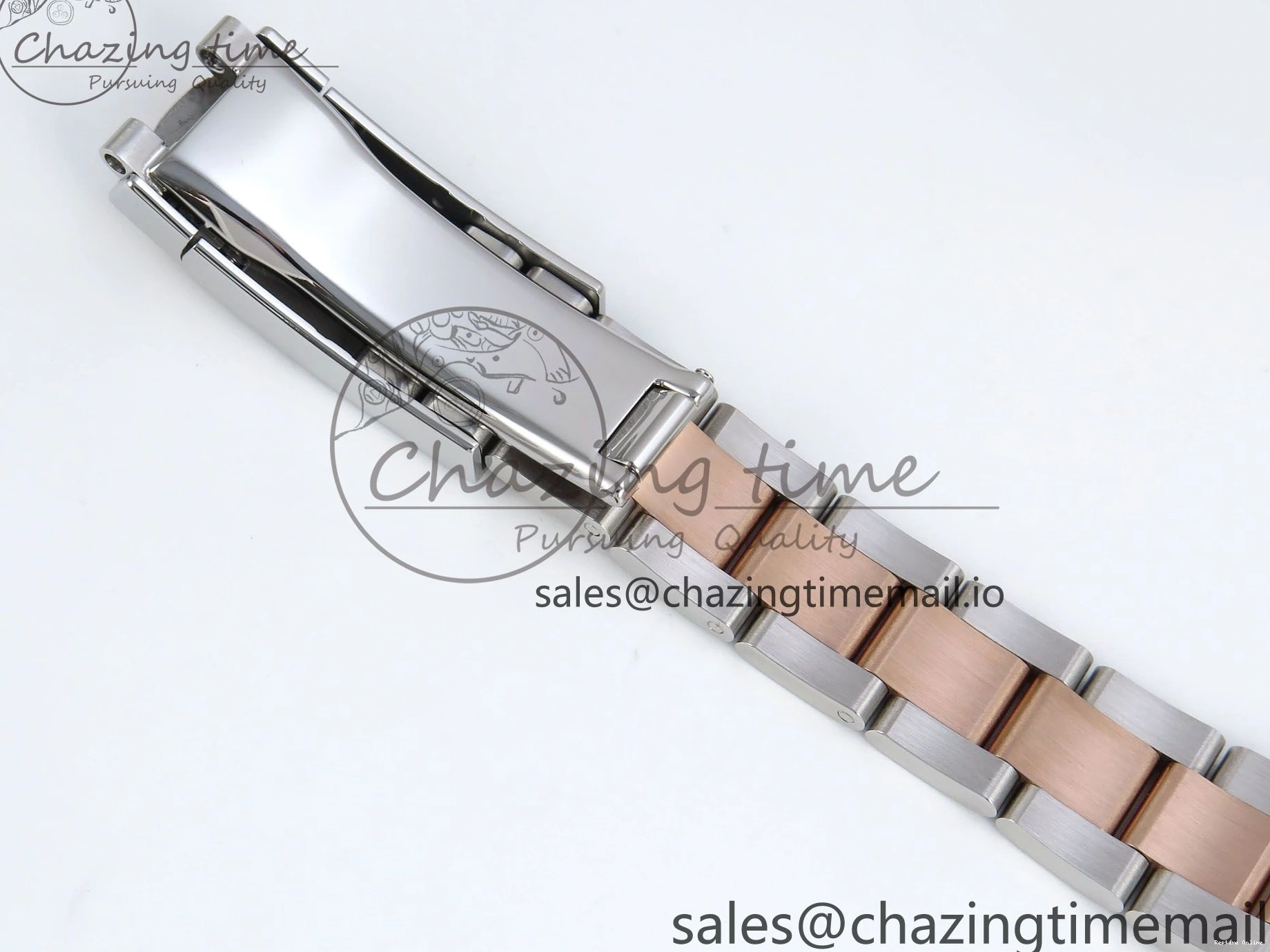 0117 Packable DateJust 31 278271 ARF 1:1 Best Edition 904L Steel RG Roman Dial on SS RG Oyster Bracelet ETA 524